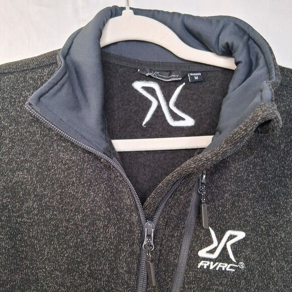 Fusion Fleece Jacket Sweater Women’s Revolution Race Black Blue Size M - Picture 11 of 16